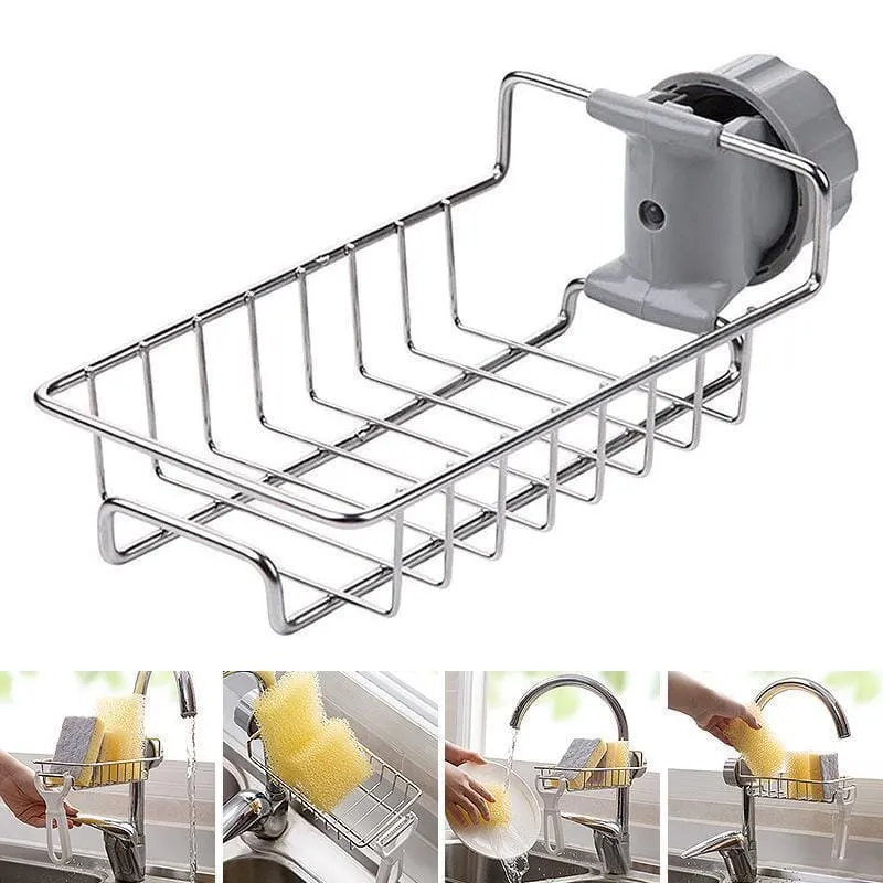 Kitchen Sink Organizer Rack - Keep your kitchen and bathroom clear