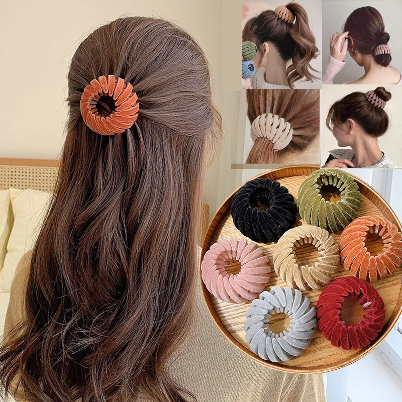 Lazy Bird's Nest Plate Hairpin - Easy, Fast Hair Styling